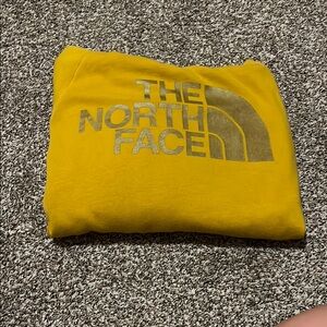 The North Face Yellow Sweatshirt